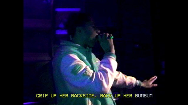 Video Reference: Microphone, Purple, Music artist, Performing arts, Music, Entertainment, Musician, Artist, Event, Font