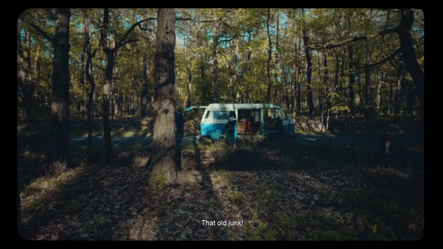 Video Reference: Plant, Vehicle, Motor vehicle, Tree, Natural landscape, Branch, Wood, Grass, Trunk, Sky