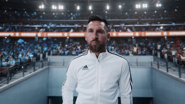 Video Reference: Product, World, Fan, Beard, Competition event, Championship, Event, Electric blue, Sport venue, Arena