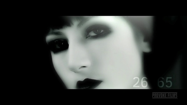 Video Reference: Nose, Lip, Eyelash, Flash photography, Jaw, Lipstick, No expression, Art, Darkness, Monochrome photography