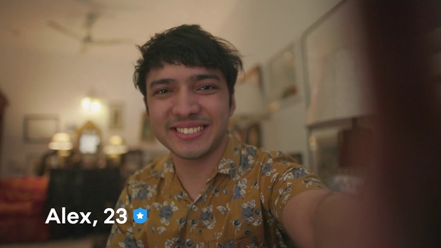 Video Reference: Forehead, Cheek, Smile, Flash photography, Jaw, Gesture, Happy, Fun, T-shirt, Event