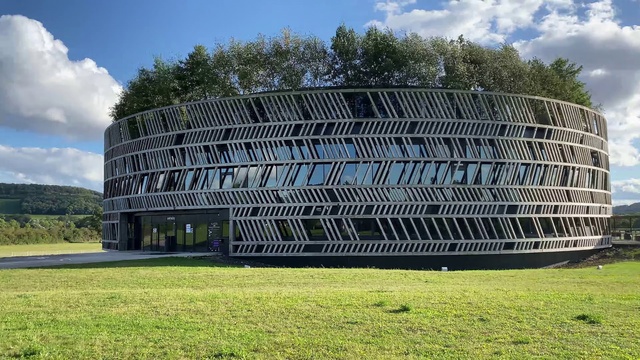 Video Reference: Cloud, Sky, Botany, Urban design, Plant, Shade, Tree, Landmark, Facade, Grass