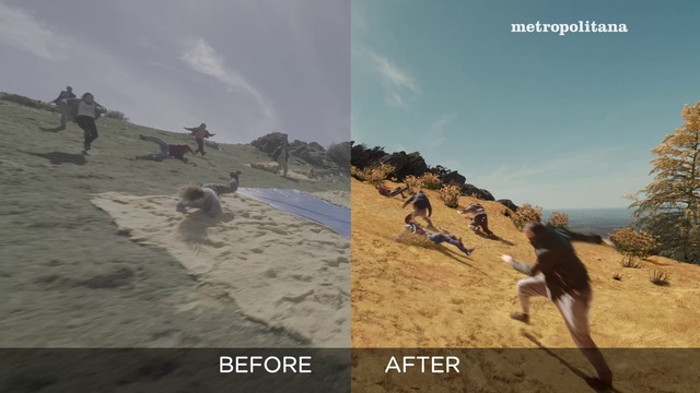 Video Reference: Sky, Cloud, Water, Adaptation, Landscape, Travel, Sand, Horizon, Soil, Beach