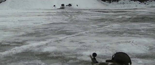 Video Reference: Water, Snow, Fluid, Liquid, Freezing, Wind wave, Slope, Geological phenomenon, Wind, Ice cap