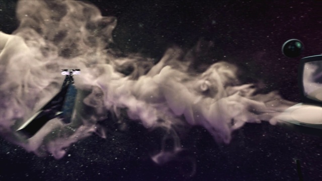 Video Reference: Atmosphere, Water, Underwater, Organism, Marine biology, Cloud, Flash photography, Space, Sky, Electric blue