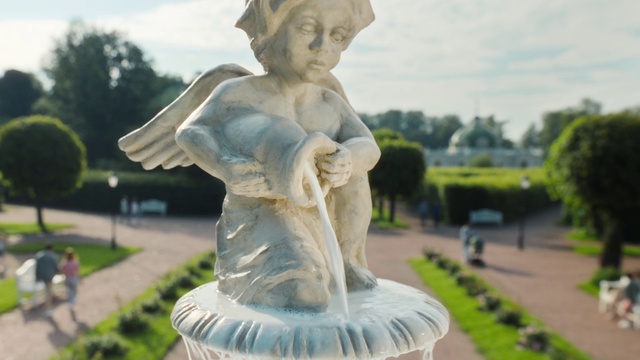 Video Reference: Sky, Plant, Cloud, Statue, Sculpture, Tree, Temple, Architecture, Art, Grass