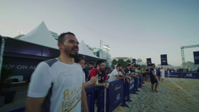 Video Reference: Sky, Smile, Travel, Shorts, Leisure, T-shirt, Fun, Event, Crowd, City