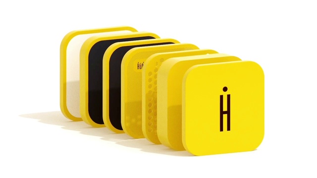 Video Reference: Rectangle, Audio equipment, Font, Plastic, Automotive design, Linens, Electric blue, Magenta, Gadget, Brand