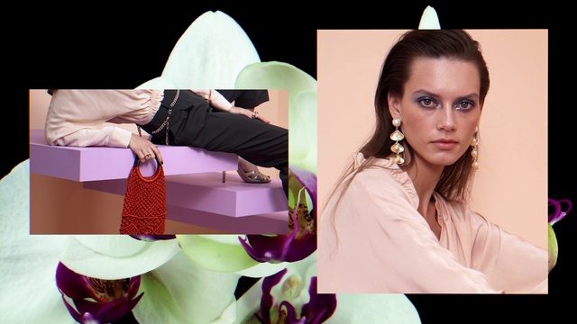 Video Reference: Photograph, White, Purple, Eyelash, Flash photography, Sleeve, Gesture, Pink, Violet, Fashion design