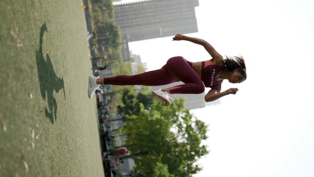 Video Reference: Sky, Shorts, Tree, Building, Thigh, Elbow, Recreation, Balance, Fun, Happy