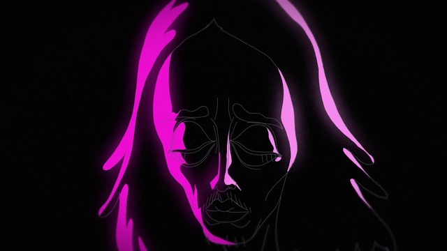 Video Reference: Purple, Violet, Pink, Font, Art, Magenta, Electric blue, Neon, Pattern, Symmetry