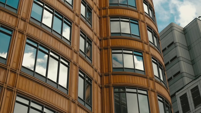 Video Reference: Building, Window, Daytime, Property, Fixture, Wood, House, Neighbourhood, Tower block, Skyscraper