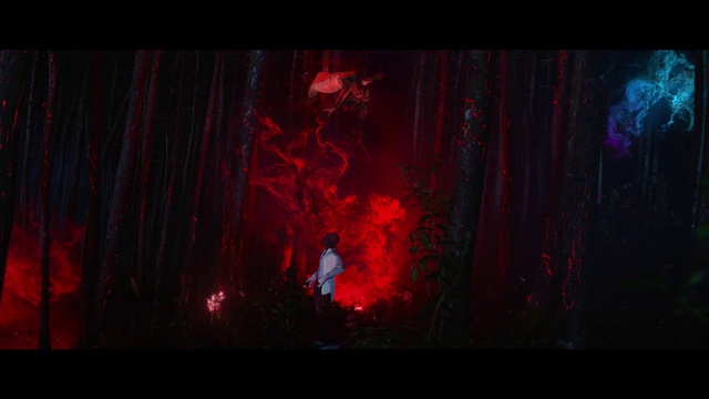 Video Reference: Automotive lighting, Art, Gas, Magenta, Heat, Tints and shades, Midnight, Event, Font, Rectangle