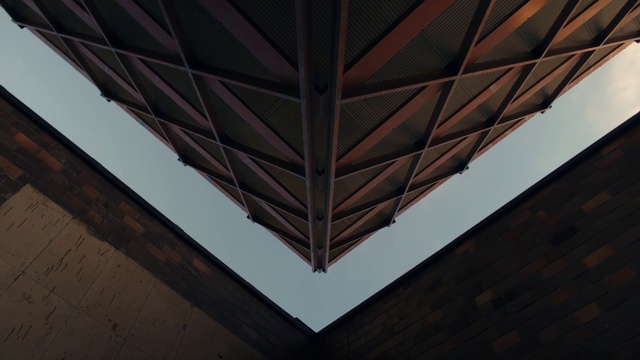 Video Reference: Brown, Rectangle, Triangle, Wood, Building, Beam, Wood stain, Hardwood, Tints and shades, Facade