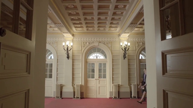 Video Reference: Window, Wood, Building, Door, Lighting, Interior design, Hall, Floor, Hardwood, Flooring