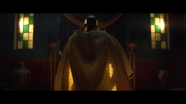 Video Reference: Window, Sculpture, Statue, Art, Event, Monument, Cape, Darkness, Cloak, Symmetry
