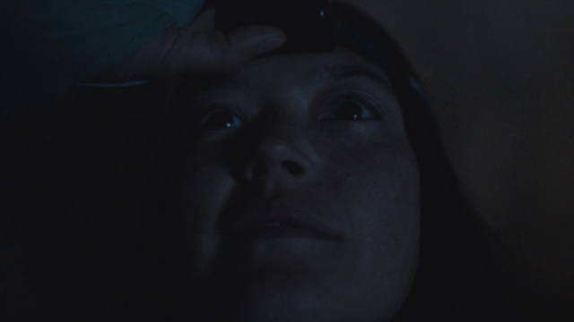 Video Reference: Nose, Eyelash, Flash photography, Electric blue, Midnight, Darkness, No expression, Monochrome photography, Portrait photography, Monochrome