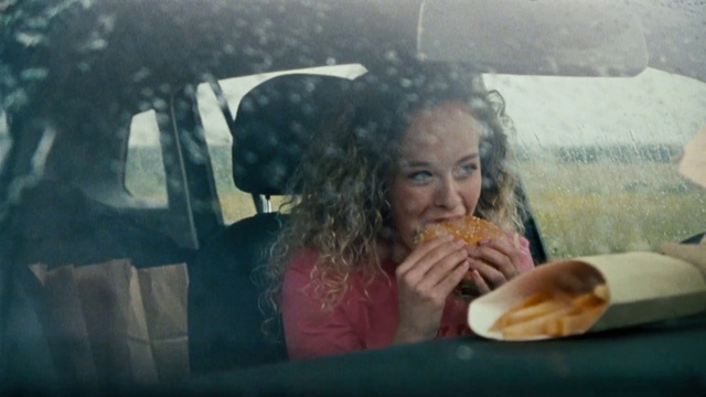 Video Reference: Motor vehicle, Organism, Happy, Automotive lighting, Vehicle door, Travel, Tableware, Grass, Automotive exterior, Windshield