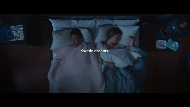 Video Reference: Comfort, Human body, Pillow, Flash photography, Couch, Bed, Linens, Bedding, Font, Bedroom