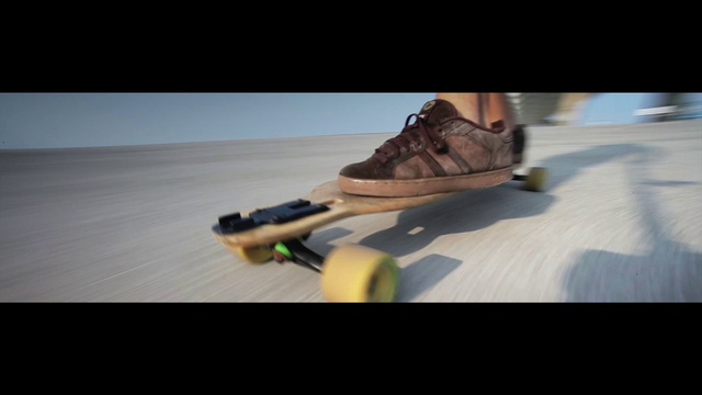Video Reference: Shoe, Sky, Outdoor shoe, Wood, Walking shoe, Rolling, Sportswear, Flooring, Tints and shades, Skate shoe