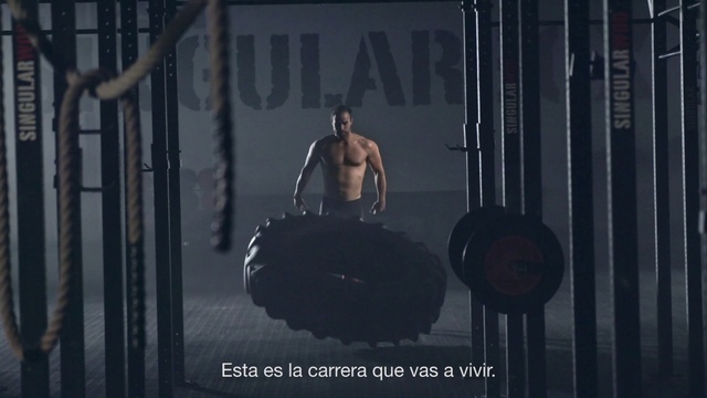 Video Reference: Automotive tire, Flash photography, Entertainment, Performing arts, Shorts, Chest, Darkness, Barechested, Midnight, Physical fitness