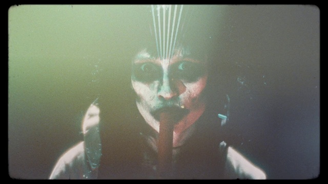 Video Reference: Jaw, Flash photography, Beard, Organism, Art, Entertainment, Facial hair, Cg artwork, Darkness, Eyewear