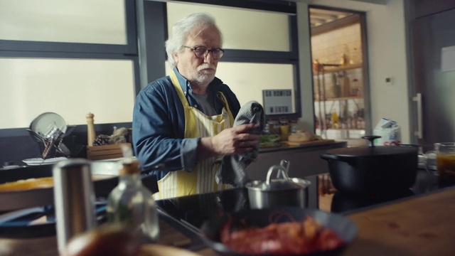 Video Reference: Glasses, Tableware, Food, Kitchen, Countertop, Kitchen appliance, Cooking, Cookware and bakeware, Kitchen utensil, Plate