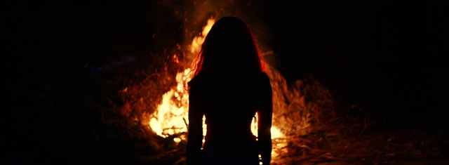 Video Reference: Fire, Flame, Bonfire, Heat, Gas, Geological phenomenon, Darkness, Event, Landscape, Tree