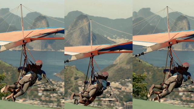 Video Reference: Aircraft, Gliding, Mountain, Travel, Leisure, Shade, Recreation, Aviation, Air travel, Ultralight aviation