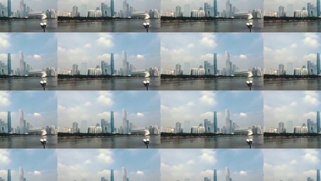 Video Reference: Cloud, Sky, Skyscraper, Building, Daytime, Water, Photograph, Property, White, Light