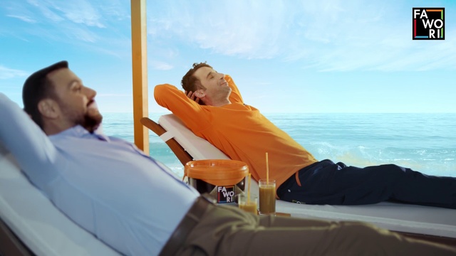 Video Reference: Clothing, Cloud, Sky, Comfort, Happy, Travel, Leisure, Fun, Outdoor furniture, Recreation