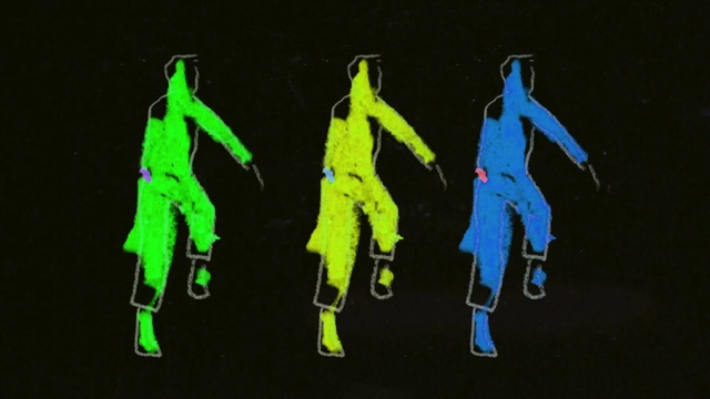 Video Reference: Outerwear, T-shirt, Gesture, Toy, Font, Sleeve, Entertainment, Art, Event, Neon