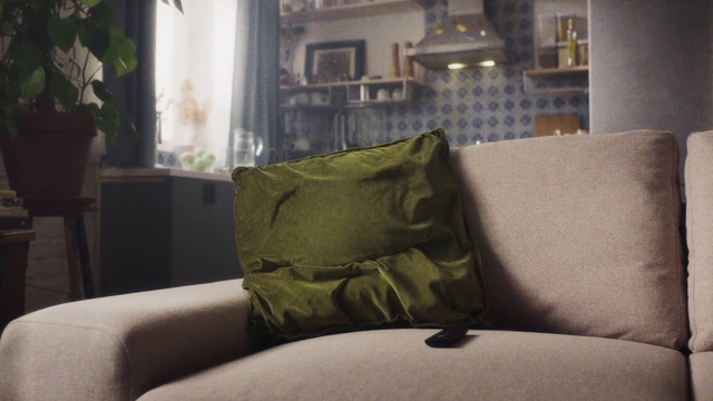 Video Reference: Brown, Furniture, Couch, Comfort, Wood, Interior design, Living room, Building, Floor, Flooring