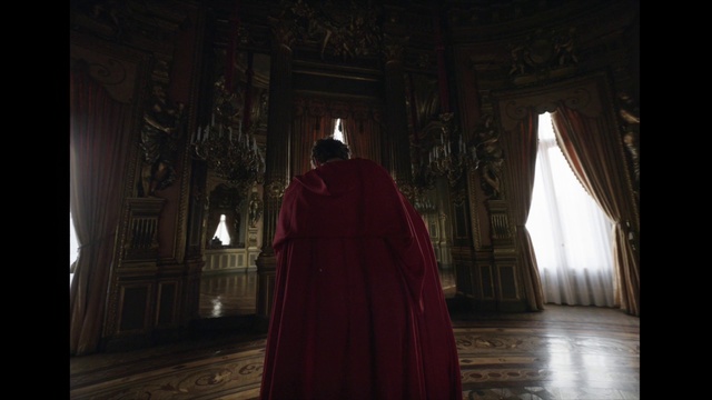 Video Reference: Sleeve, Cape, Curtain, Tints and shades, Darkness, Event, Magenta, Cloak, Holy places, Religious institute