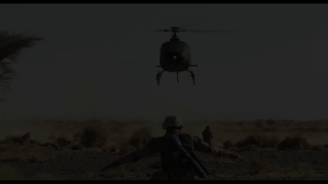 Video Reference: Helicopter, Aircraft, Sky, Rotorcraft, Military helicopter, Vehicle, Helicopter rotor, Aviation, Military aircraft, Landscape