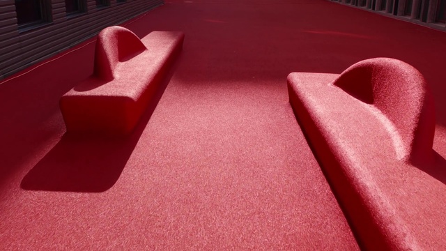 Video Reference: Rectangle, Red, Flooring, Wood, Floor, Tints and shades, Magenta, Automotive design, Electric blue, Font