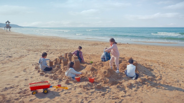 Video Reference: Sky, Water, Cloud, Ecoregion, Beach, People on beach, People in nature, Leisure, Fun, Horizon