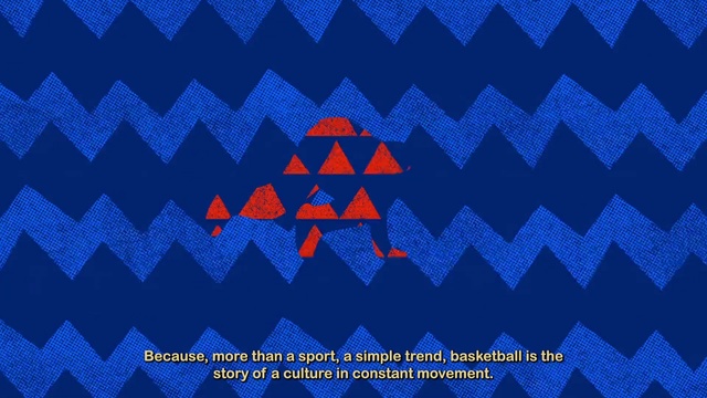 Video Reference: Blue, Azure, Textile, Font, Material property, Red, Symmetry, Parallel, Pattern, Electric blue