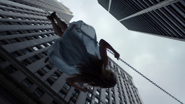 Video Reference: Sky, Skyscraper, Building, World, Grey, Tower block, Sculpture, Condominium, Wing, Window