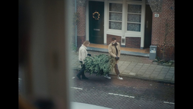 Video Reference: Window, Plant, Door, Road surface, Asphalt, Tints and shades, Sidewalk, Tree, Street fashion, House