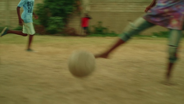Video Reference: Shorts, Sports equipment, Vertebrate, Ball, Football, Mammal, Player, Grass, Ball game, Leisure
