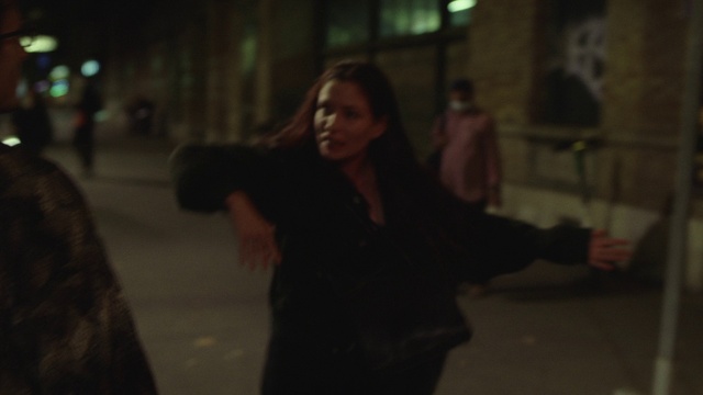 Video Reference: Flash photography, Gesture, Fun, Event, Midnight, Darkness, City, Night, Fictional character, Entertainment