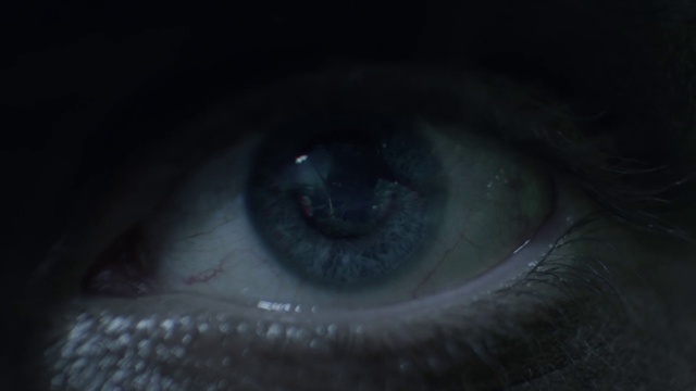 Video Reference: Eyelash, Iris, Electric blue, Circle, Flash photography, Macro photography, Darkness, Science, Flesh, Monochrome photography