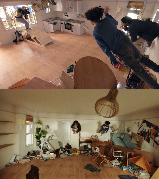 Video Reference: Photograph, White, Plant, Wood, Interior design, Lighting, Flooring, Floor, Art, Hardwood