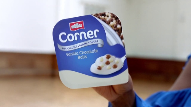 Video Reference: Food, Ingredient, Cream, Ice cream, Electric blue, Dairy, Junk food, Finger food, Logo, Sweetness