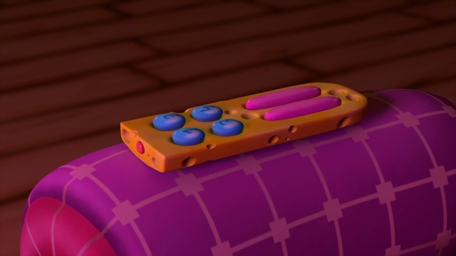 Video Reference: Toy, Purple, Recreation, Indoor games and sports, Electric blue, Magenta, Plastic, Gadget, Inflatable, Baby toys