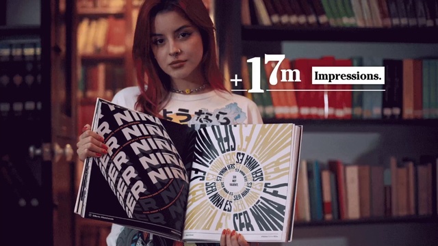 Video Reference: Bookcase, Sleeve, Shelf, Publication, Fashion design, Book, Retail, T-shirt, Shelving, Waist