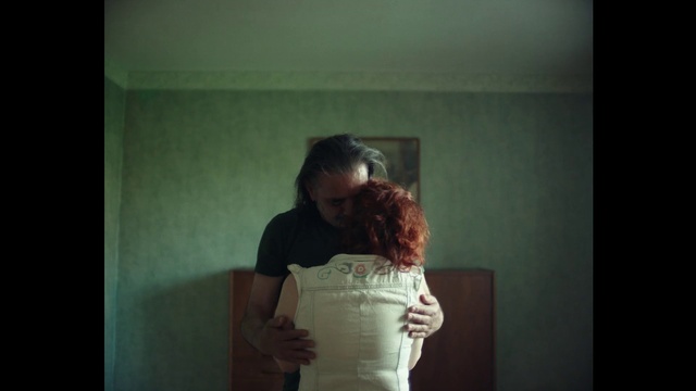 Video Reference: Shoulder, Window, Neck, Human body, Flash photography, Dress, Gesture, Elbow, Happy, T-shirt