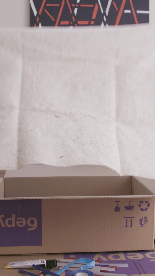 Video Reference: Product, Packing materials, Shipping box, Rectangle, Package delivery, Material property, Beige, Packaging and labeling, Carton, Font