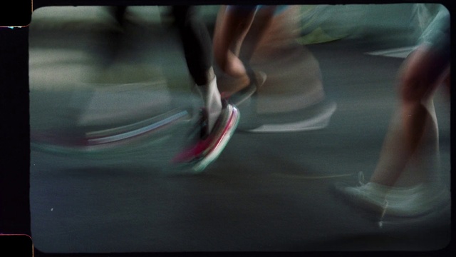 Video Reference: Mode of transport, Asphalt, Road surface, Knee, Automotive lighting, Tints and shades, Vehicle door, Thigh, Human leg, Foot